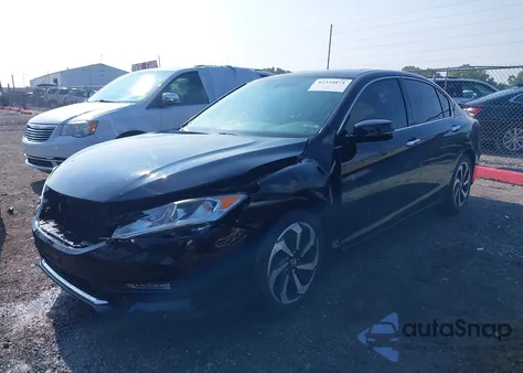 2016 Honda Accord Ex-L V-6 from USA, damaged, VIN 1HGCR3F84GA017441